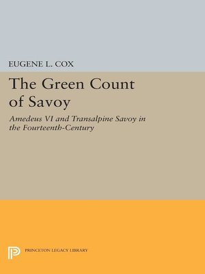 cover image of The Green Count of Savoy